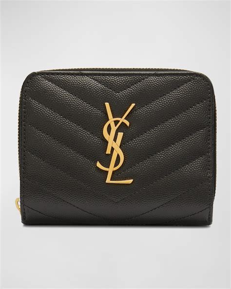 ysl wallet with zip|YSL envelope wallet.